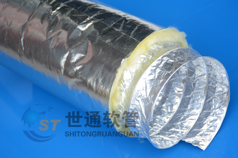 ST00389軟管，鋁箔保溫軟管